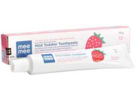 MeeMee Fluoride-Free Strawberry Flavor Toothpaste  (70 g)
